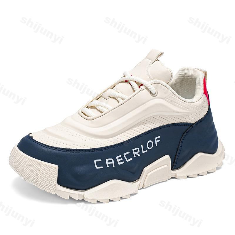 Fashion Fashion Trend Men's Low Top Casual Thick Soled Shoes 2025 Autumn Mesh Breathable Comfortable Versatile Non Slip Chunky sneakers