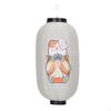 Japanese Lantern with Cat Print Ribbed for Restaurant Owners, Home Decorators