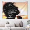 Christian Wall Art Wall Tapestry for Bedroom Aesthetic Christian Gifts for Women Faith Christian Decor Bible Verse Wall Art