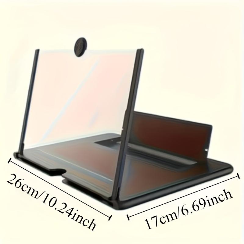 1 Adjustable Phone Holder, High-definition Desktop Magnifying Glass with Pull-out Design, Portable Phone Holder