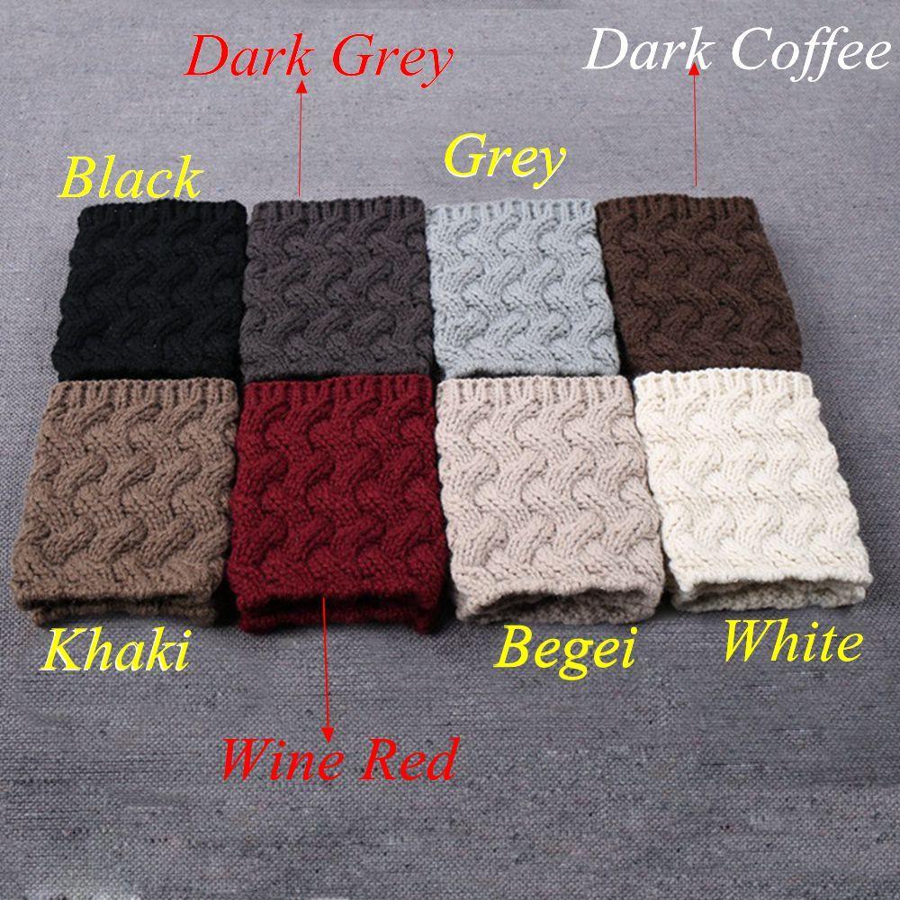 Fashion Cute Crochet Knit Leggings Knee High Boot Socks Leg Warmers