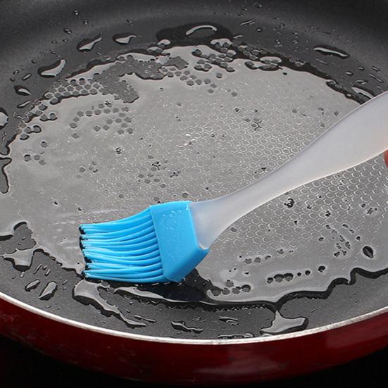 Štětec na dort Praktický nemačelý štětec na grilování proti opaření Přenosný štětec na BBQ dort proti opotřebení Štětec na pečivo na pečivo