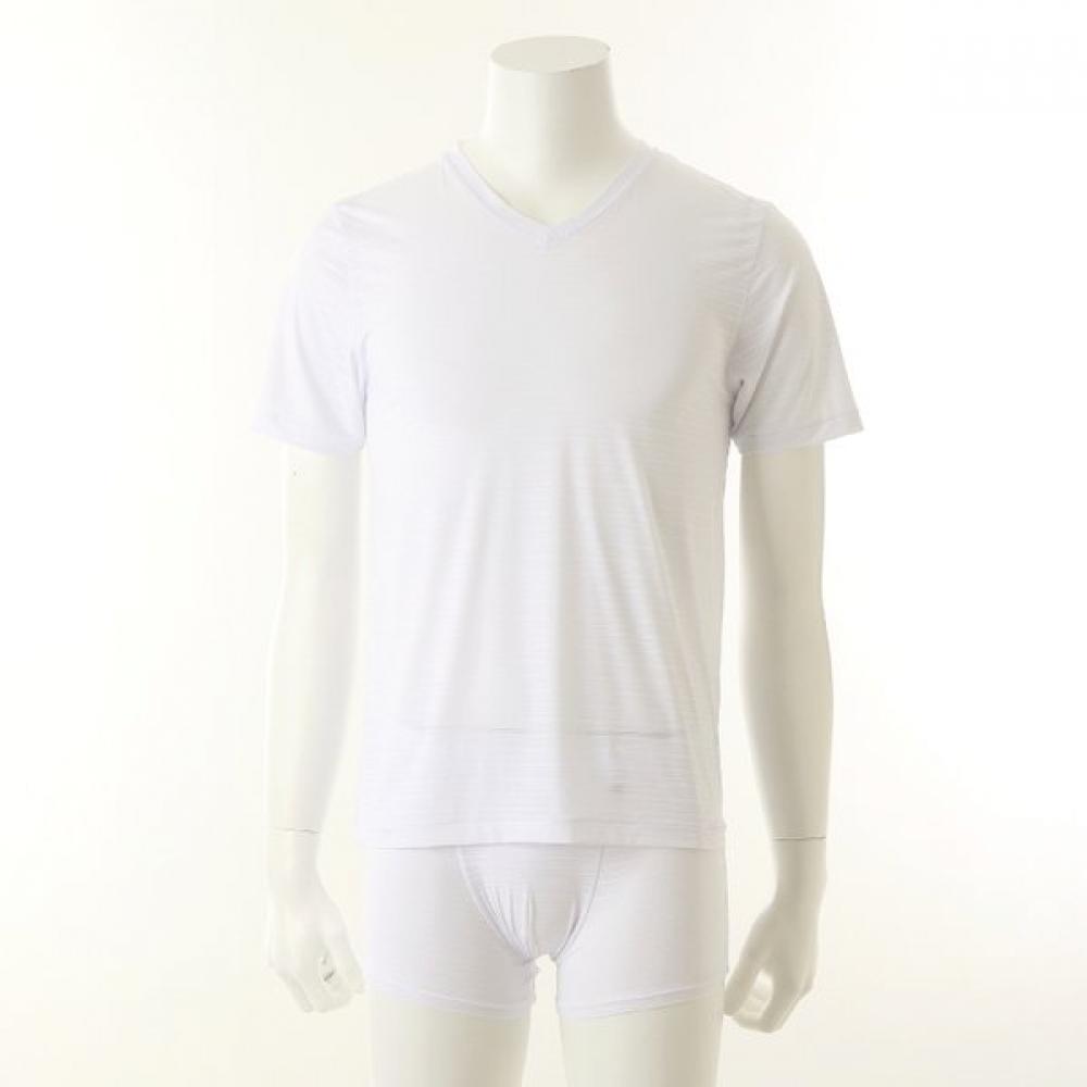 Wacoal Quick Dry Cooling Aqua X Men S Short Sleeve Running Wmv2414a navy/110