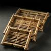 Thai Restaurant Supplies Bamboo Woven Trays Japanese Cuisine Sets Service Plates Creative Snacks Fried Food Dessert Plates