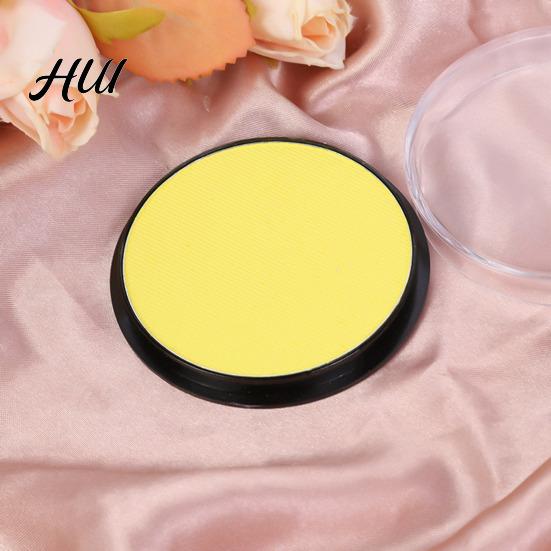 Güvenli Yüz Boyası Suda Çözünür Vücut Pigmenti, Yüksek Pigmentli Suluboya Boya, Cadılar Bayramı Noel Cosplay Kostüm Partisi için Pigment Kutusu, Sahne Makyajı