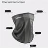 Cycling Ice Silk Masks Headwear Head Wrap Face Scarf Mask Neck Balaclava Breathable Light Cool Wind for Outdoor Sports Hiking