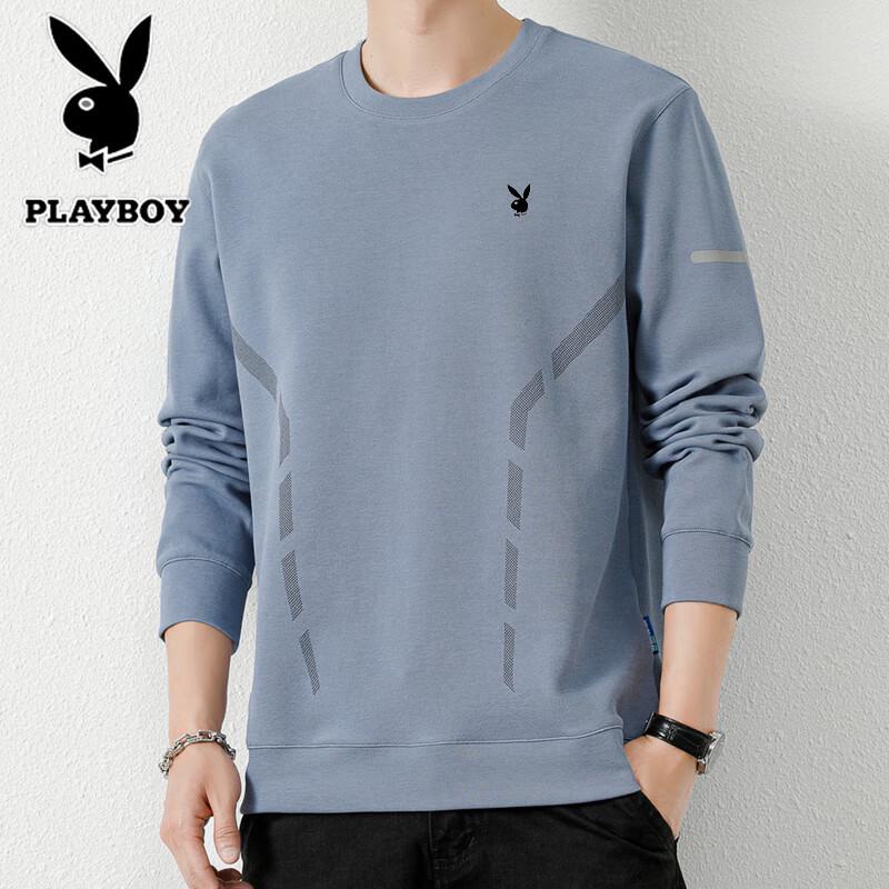 Мужская повседневная толстовка Playboy с круглым вырезом XL