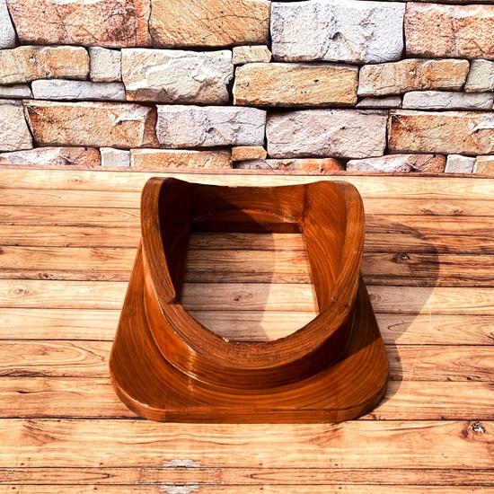 45,72 cm Tiefsee-Tauchhelm, US Navy Mark V Tauchhelm mit Holzsockel, Marine-Tauchhelm, Heimdekoration