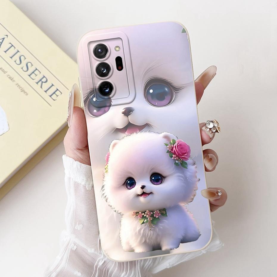 Cute Cartoon Phone Case For Samsung Galaxy Note 20 Ultra Note20 Soft Silicone Shockproof Cover For Samsung Note 20 20Ultra 5G
