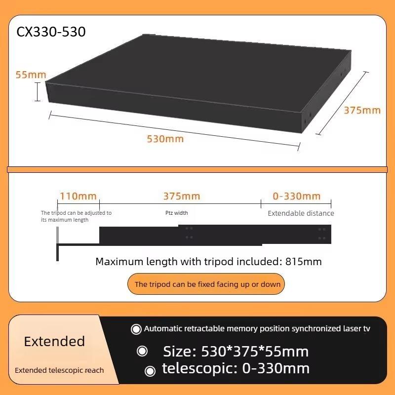 NEW Laser TV Motorized Slider Tray