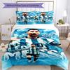 Football Messi Customized Name Duvet Cover Set Perfect for Living Rooms Breathable Duvet Cover Home Decor Gift for Festivals