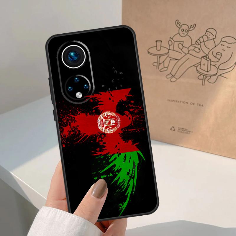 Flag of Afghanistan For Honor Magic 8 Pro 7 6 5 Lite Case For Honor Win RT 200 400 50 70 90 X8b X9a X9b X9c X9d
