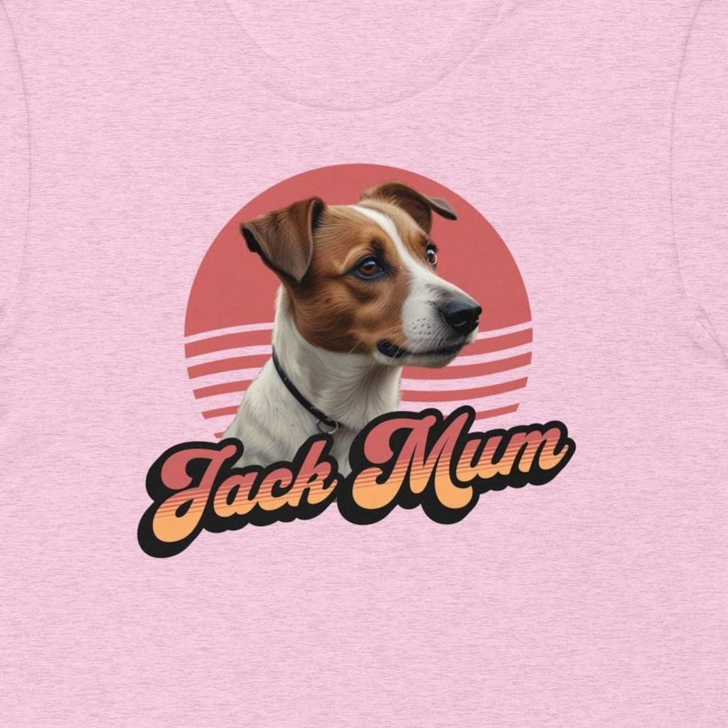 Jack Russell t shirt, Dog Mum tee, Dog Mom tee, Gift for dog lover, Jack Russell owner gift, Jack Russel Gift, Jack mum t shirt