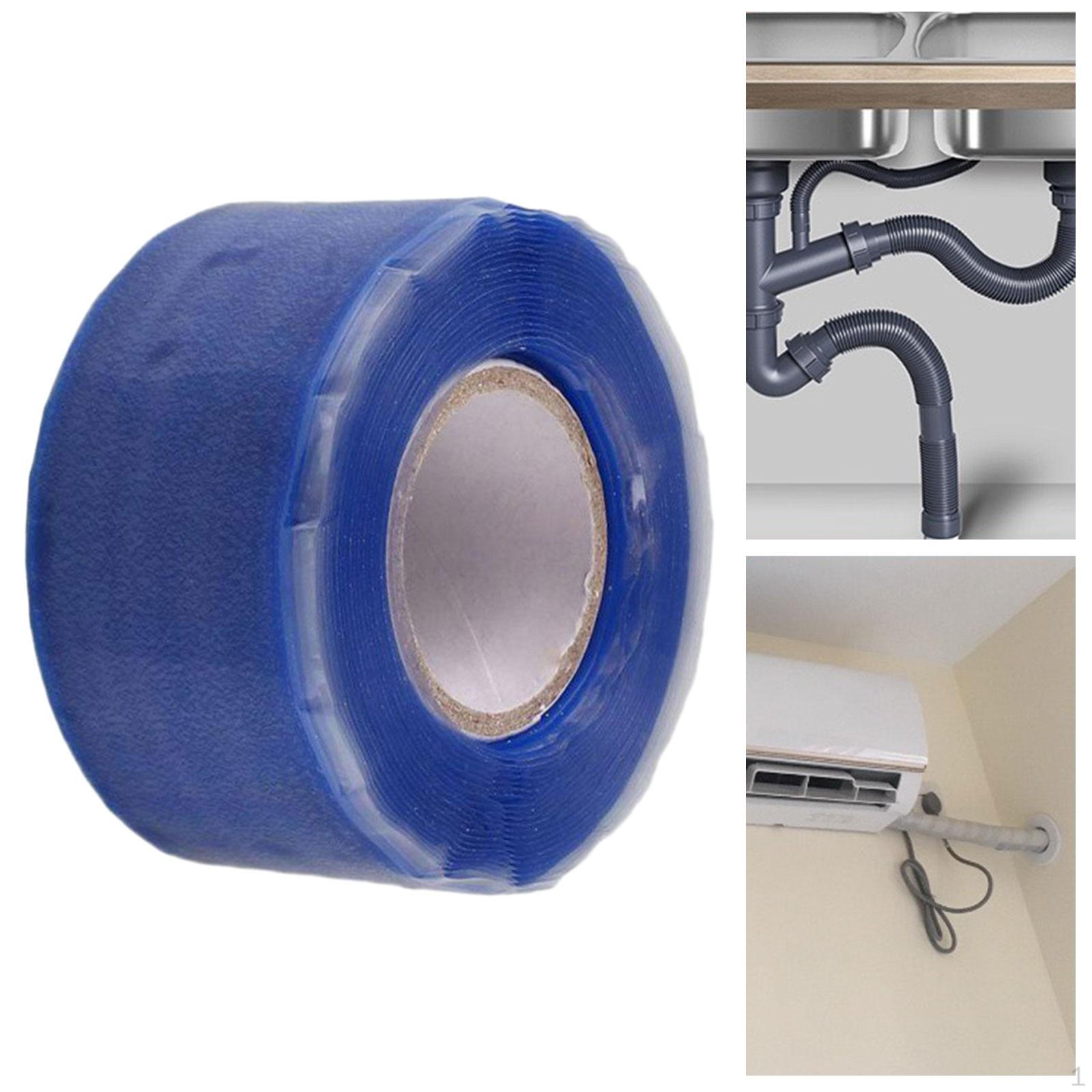 

Силіконова стрічка для аварійного самоплавлення, ремонт сантехнічної труби, витік шланга, електрична ізоляція,