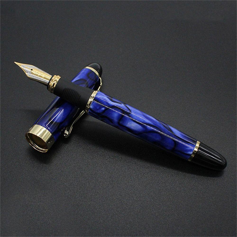 Smooth Writing Inking Pens Classic Style Metal Fountain Pen Luxury Fountain Pen  Office Supplies