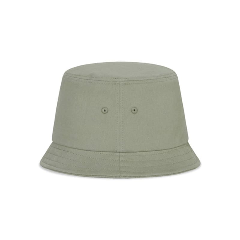 VARZAR VA Curved Logo Short Visor Bucket Hat Olive