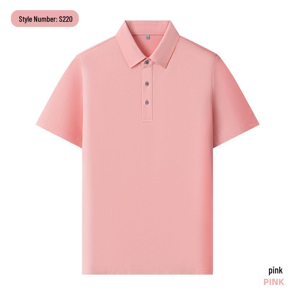 New Summer Polo: Printed Short Sleeve Cultural Team Workwear - Breathable and Customizable 2XL