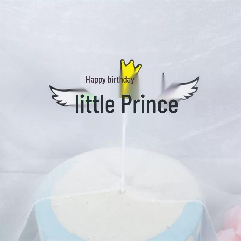The Little Prince 3D Cake Topper: Christmas Decoration & Happiness Prop