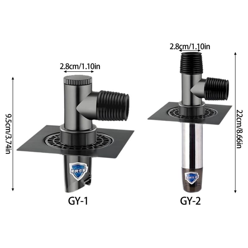 Washing Machine Floor Drain Connector Bathroom Pipe Sewer Connector AntiOverflow Laundry Machine Floor Drain Adapter