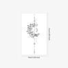 Personalized Tattoo Sticker Waterproof Female Lasting Line Star Moon Flower Line Tattoo Sticker
