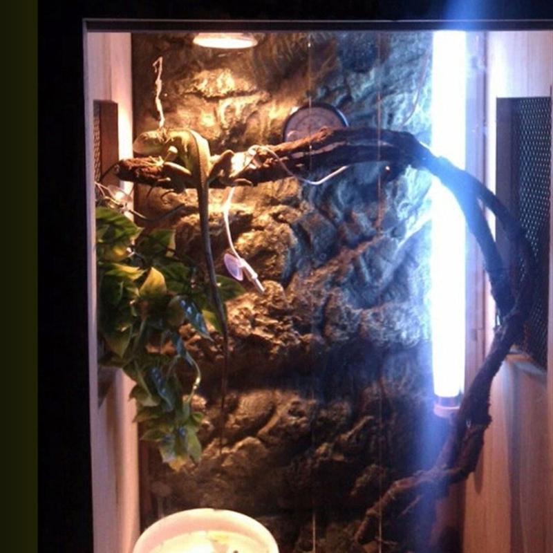 Geckos Climbing Vine PU Small Pet Easy to Bend Branch Geckos Climbing Vine Fish Tank Landscape Branch for Lizards