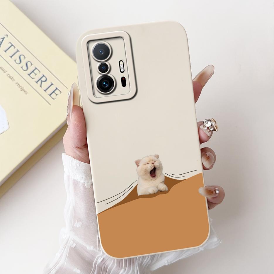 For Xiaomi 11T Pro Case Cute Dog Cartoon Cover Soft Silicone Phone Cases For Xiaomi Mi 11T Pro Mi11T 11TPro Fundas 6.67'' Bumper