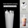 Homeglen Individually Wrapped Thick Plastic Straws