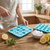 Seestern-Form Silikon-Schokoladenform 16 Fächer Eiswürfelform Kuchen-Dekorationsform Haushalt