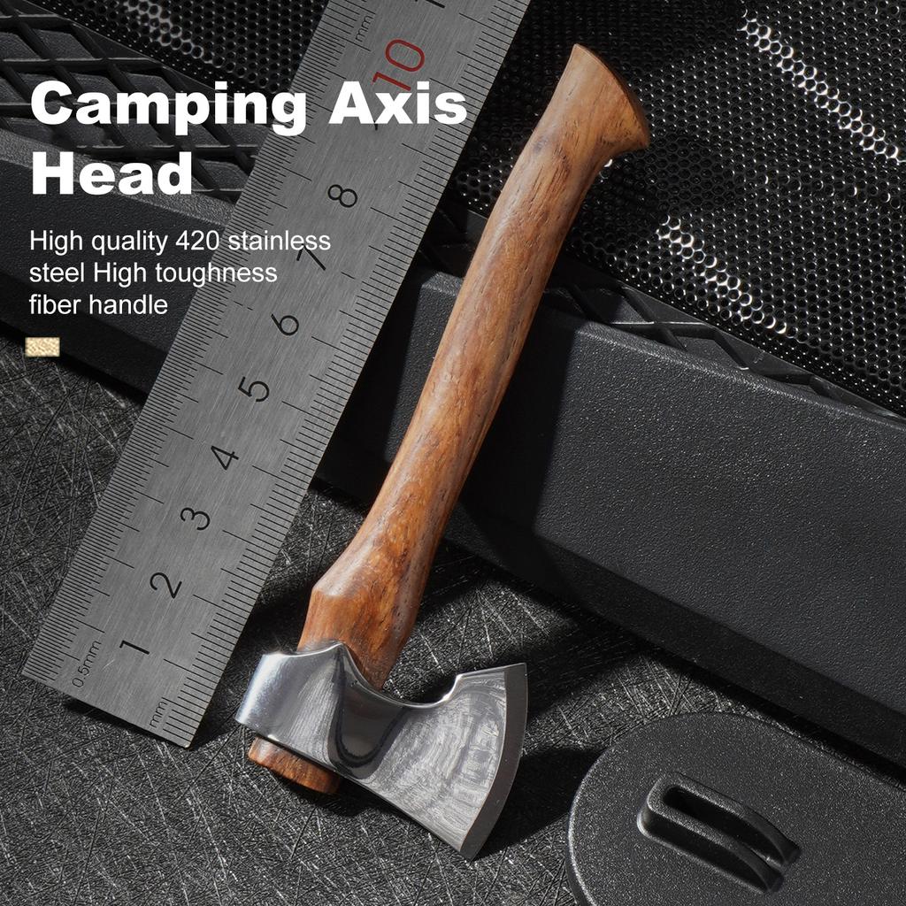 Ultra Sharp Stainless Steel Knife, Axe Ornament, Multi-functional Tool, Knife For Home, Outdoor, Handmade, Craft