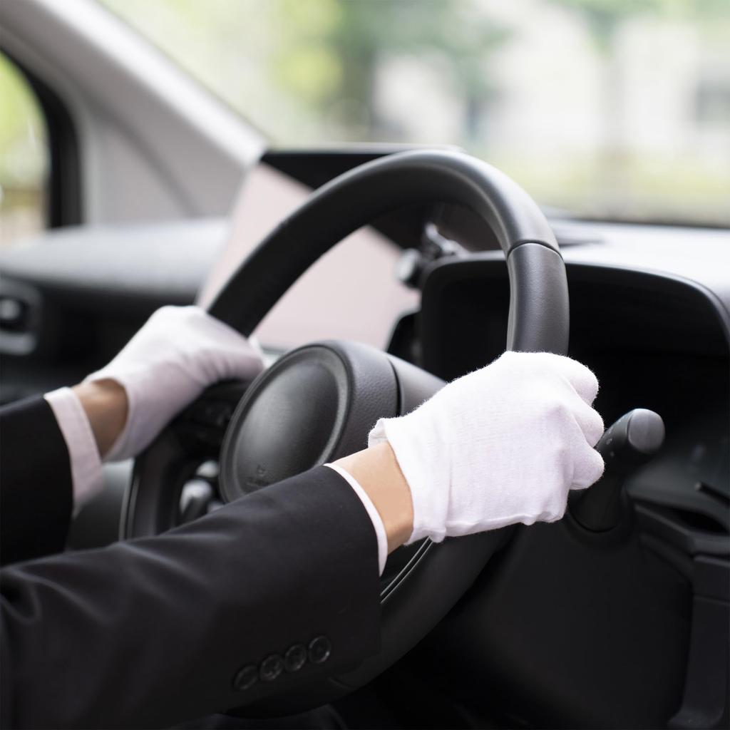 Mitani Quality Control Smooth 12 210081 Gloves, (No Gusset), Pairs, Medium,