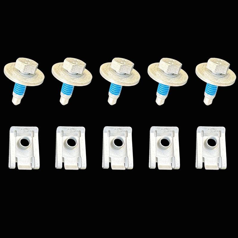 Universal Splash Shield Guard M6 Bolts Undertray Engine Cover Body Bolts For Opel Vauxhall Vivaro Renault Fiat Nissan Peugeot