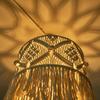Handmade Nordic Bohemian Cotton Rope Lampshade Pendant Light for Home Décor