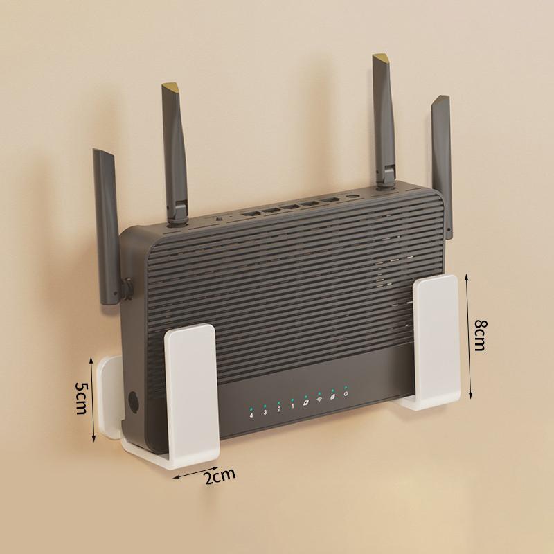 Router Storage Box Wall Artifact Set-Top Box Wall-Mounted Fixture Support Bracket Wifi Placement Rack