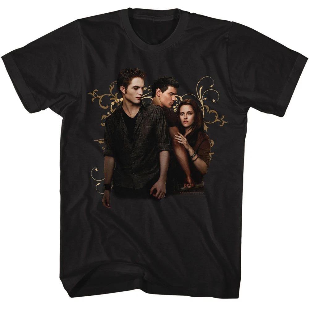 Twilight - Edward Jacob Bella Swirls - American Classics - Solid Black Sho 150