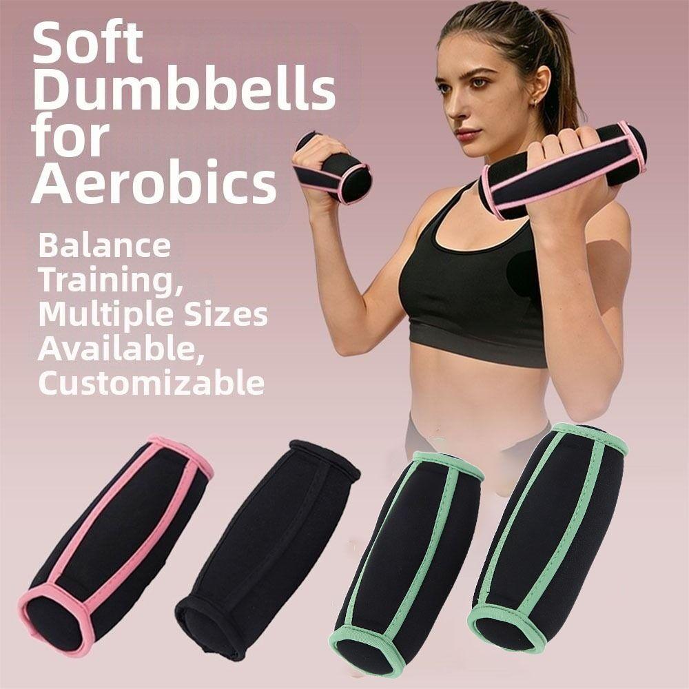1 Pair Breathable Hand Weights Set Unisex Design Wrist Support Weights Weighted Sandbag Jogging