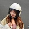 2026 Certified Women's Electric Vehicle Helmet with Cute Bow – Four Seasons Windproof, Sun-Protective Motorcycle Safety Helmet