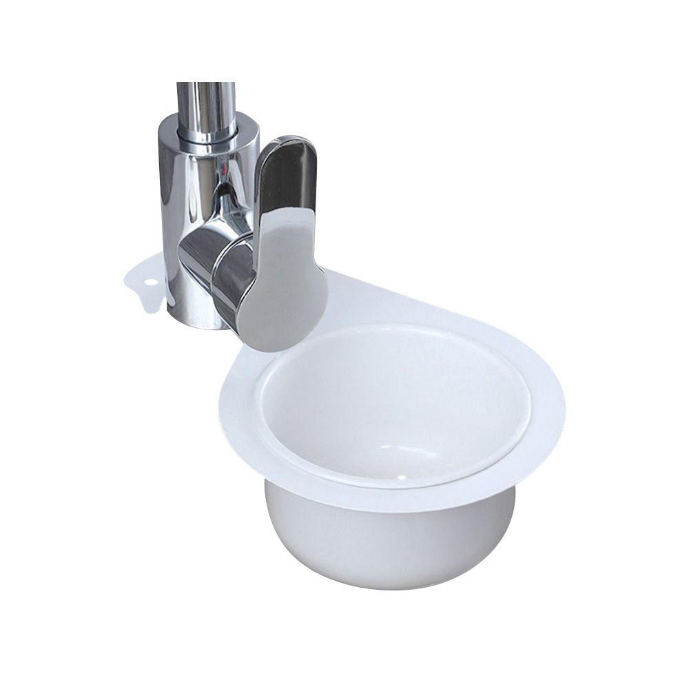 

Stainless Steel Hanging Drain Rack Dry and Wet Separation Sink Drain Rack белый