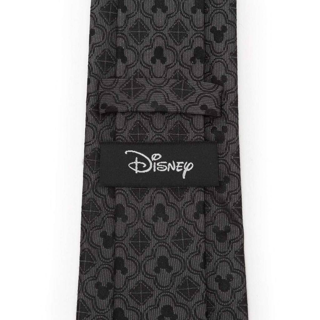 Cufflinks Mickey Mouse Pattern Black Tie (dn-mmp-bk-tr)