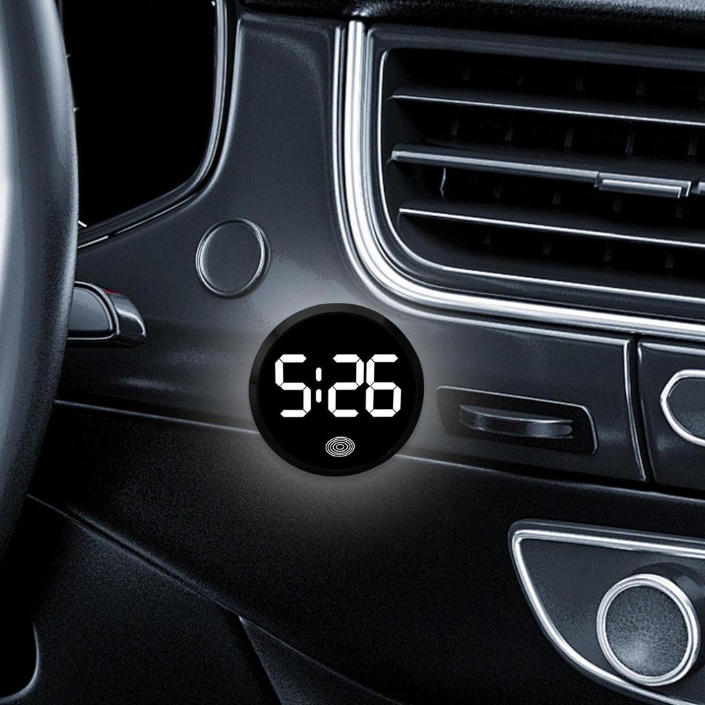 Generic Car Dashboard Clock Vehicle Electronic Clock Thoughtful Gift Easy To
