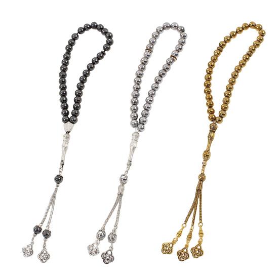 Islamic Prayer Beads 33 Tesbih Beads Zikr Beads Daily Use in Prayers Religious Ceremonies Gift for Muslims