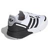 Adidas ZX 1K Boost 'White Black' (Unisex) Cloud White / Core Black / Halo Silver Casual Shoes FX6510