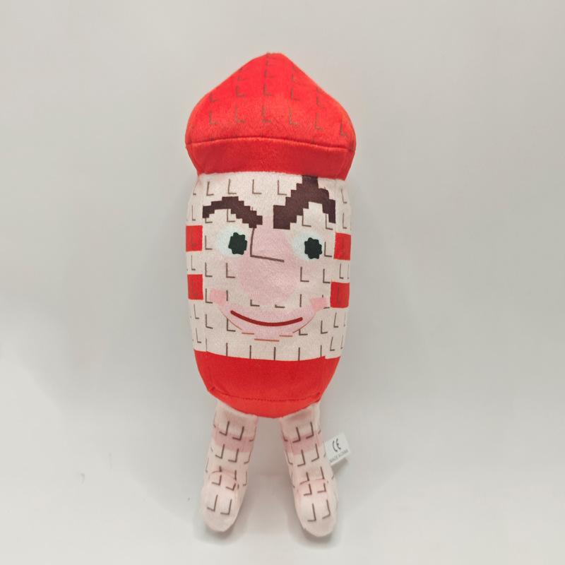 STEAL A BRAINROT roblox Pixel Shark Plush toy Doll