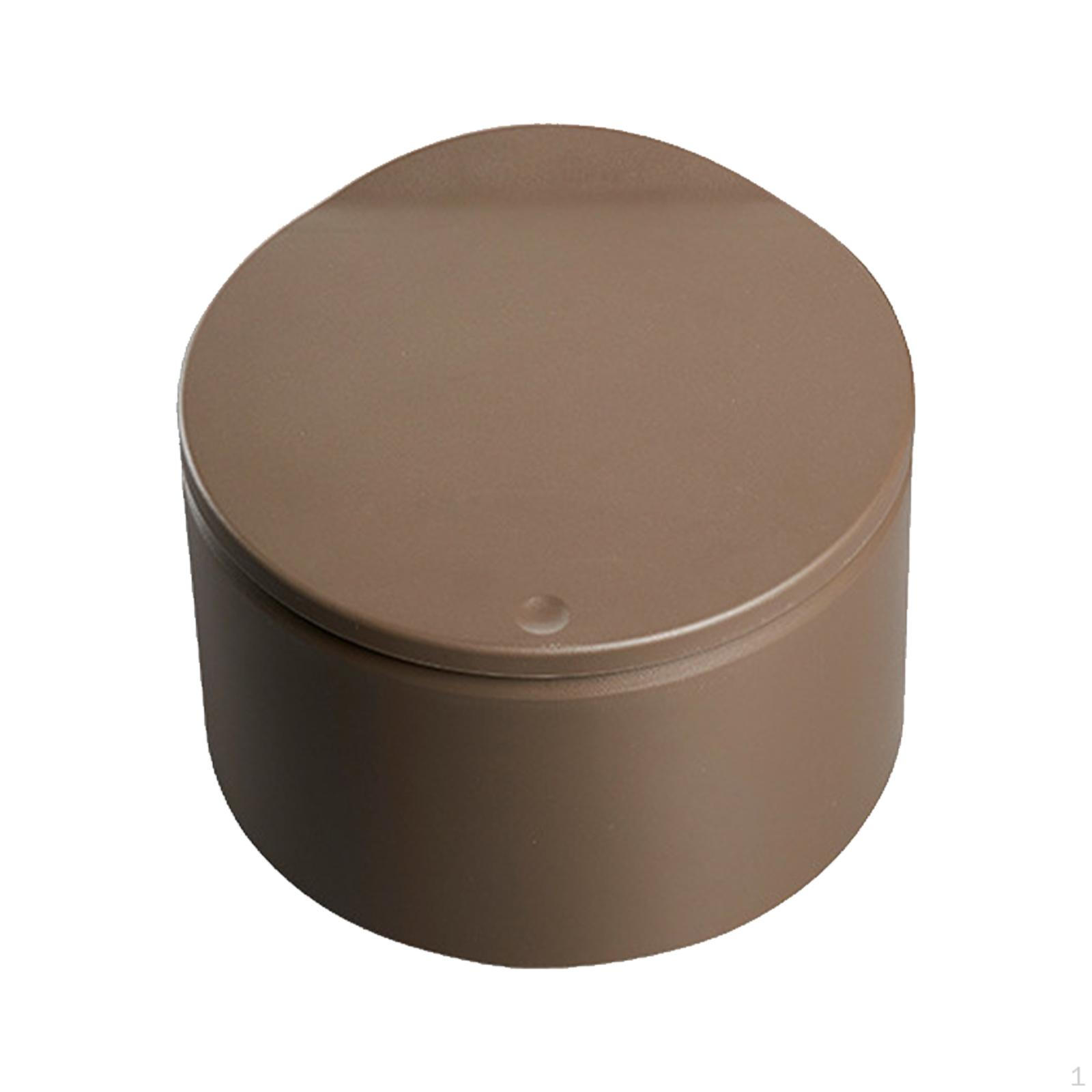 

Компактний контейнер для сміття для використання на столі та на кухні кавовий