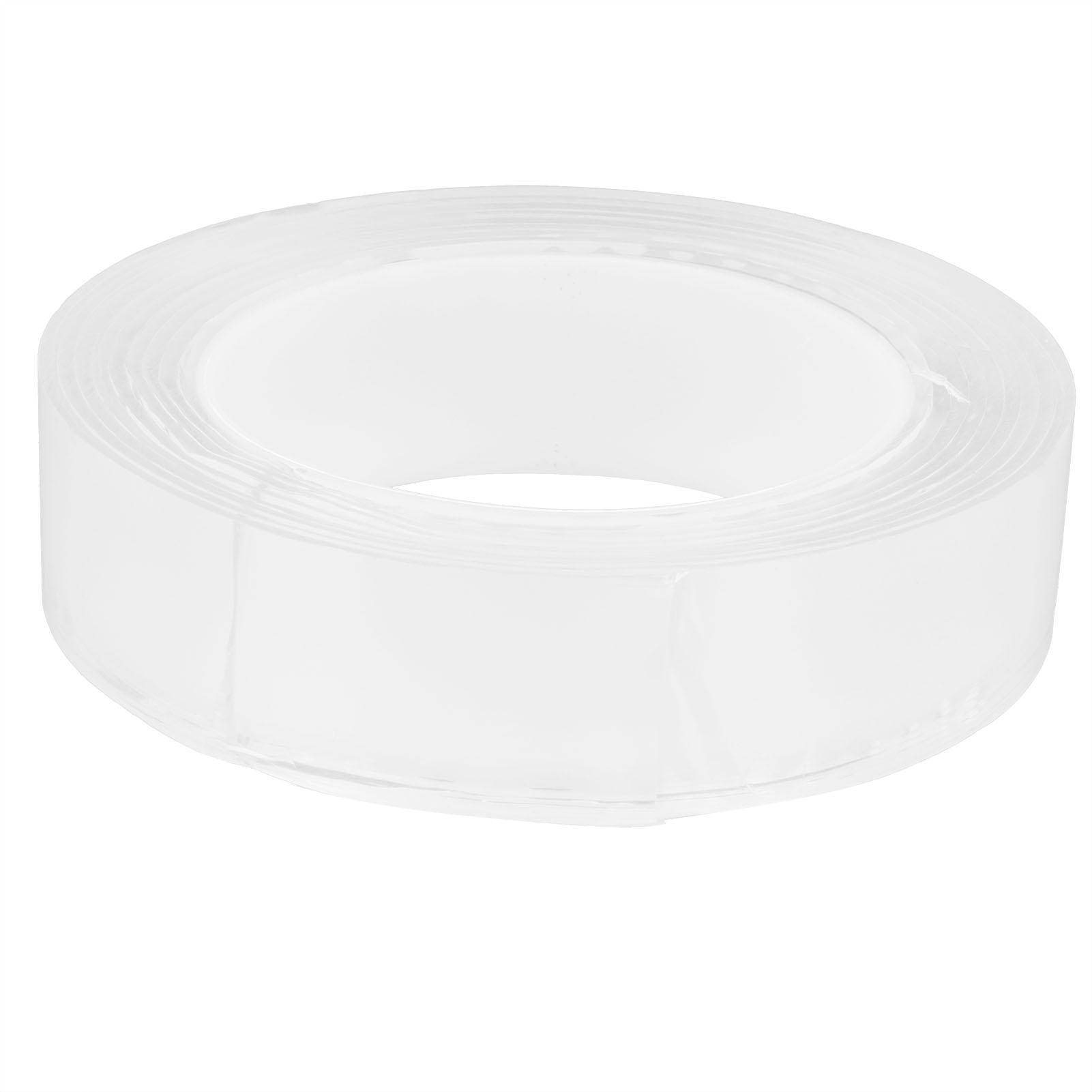 

30 мм x 3 м Двостороння стрічка Багатоцільова Безслідна Міцний клей Прозора Миюча стрічка