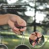 Outdoor Camping 4.3m Hanging Rope Camping Accessories Multi-purpose Clothesline Adjustable Anti-slip Canopy Hanging Rope