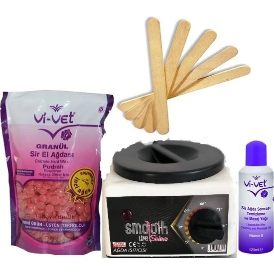 

Vivet Smooth Machine Vivet Bead Pearl Wax Powder Pink Набор из 4 шт.