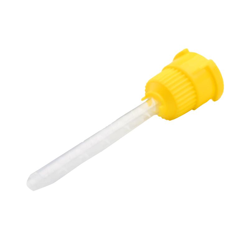 50pcs/pack High Quality Dental Silicone Rubber Conveying Mixing Head Disposable Impression Nozzles Mixing Tube Dental Tool