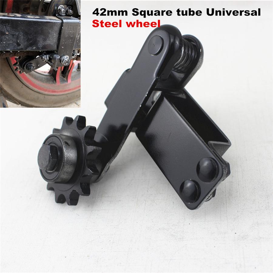 Steel Motorcycle ATV Scooter Adjuster Chain Tensioner Tool Roller Square Fork