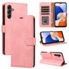 For Samsung Galaxy A55 5G Case with Thickened Strap RFID Blocking Wallet Stand Leather Flip Phone Cover