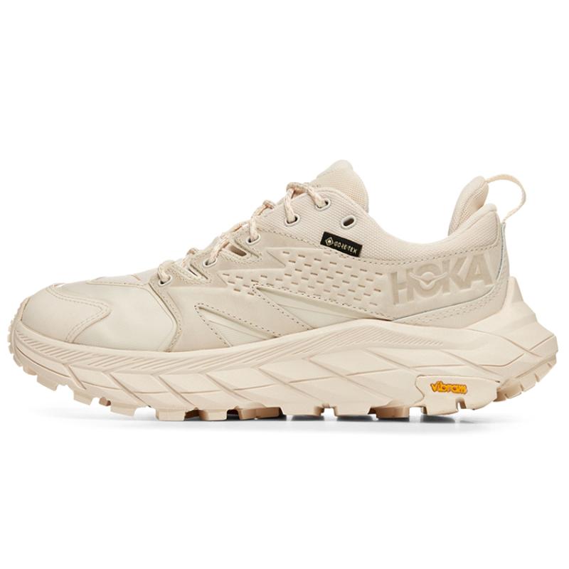 

HOKA ONE ONE Anacapa Low GORE TEX Eggnog Shifting Sand Women s Sneakers 1130531-ESSN 40⅔
